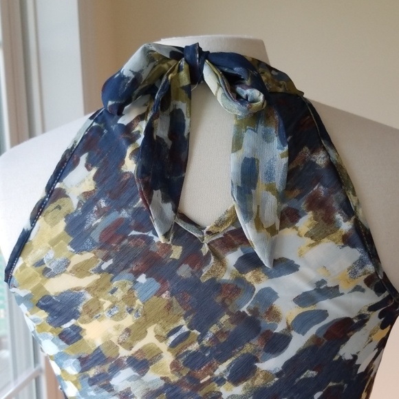 B Wear Byer California Ruffle High Neck Ruffle Top - Picture 3 of 8